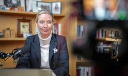 Via Plattform X sprach AfD-Chefin Alice Weidel am Donnerstagabend mit Elon Musk.