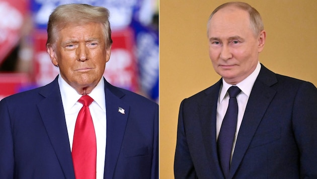 Trump wird eine Faszination für Putin nachgesagt. (Bild: AFP)