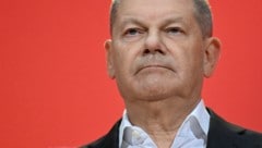 Olaf Scholz hat herausragend schlechte Beliebtheitswerte. (Bild: AFP/RALF HIRSCHBERGER)