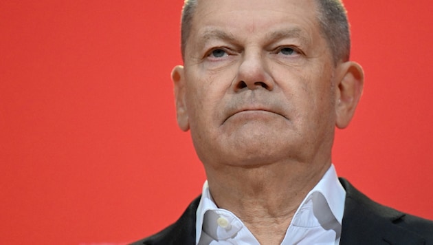 Olaf Scholz has outstandingly poor popularity ratings. (Bild: AFP/RALF HIRSCHBERGER)