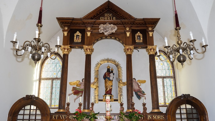 Die Kapuzinerkirche ist der heiligen Maria geweiht.