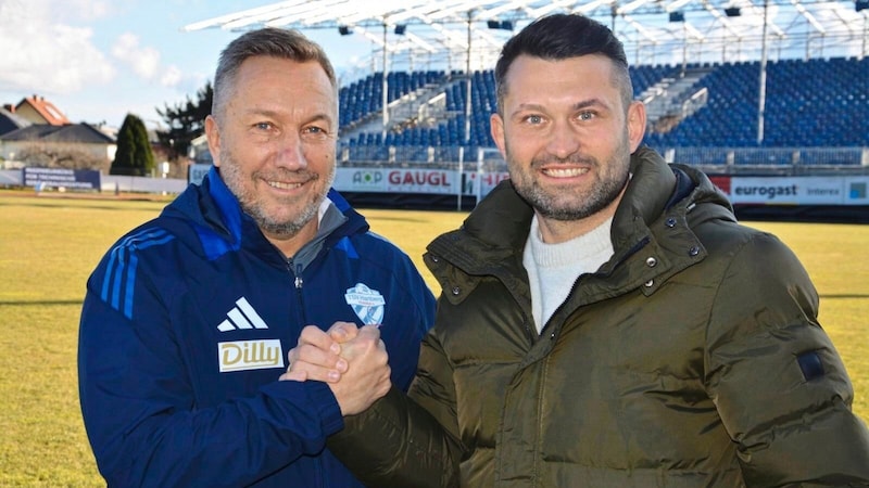 Manfred Schmid hat neue Unterstützung von Dario Tadic. (Bild: TSV Hartberg)