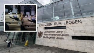 Im Landesgericht Leoben machte der 33-Jährige sein Gerichtsjahr. Danach ließ er sich mit einer Suchtgiftgruppe ein, die mafiöse Methoden verwendet. (Bild: zVg, Jauschowetz Christian)