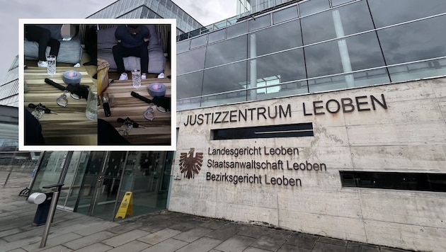 The 33-year-old did his year in court at Leoben Regional Court. He then became involved with an addictive drug group that used mafia-like methods. (Bild: zVg, Jauschowetz Christian)