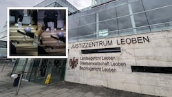 Im Landesgericht Leoben machte der 33-Jährige sein Gerichtsjahr. Danach ließ er sich mit einer Suchtgiftgruppe ein, die mafiöse Methoden verwendet. (Bild: zVg, Jauschowetz Christian)