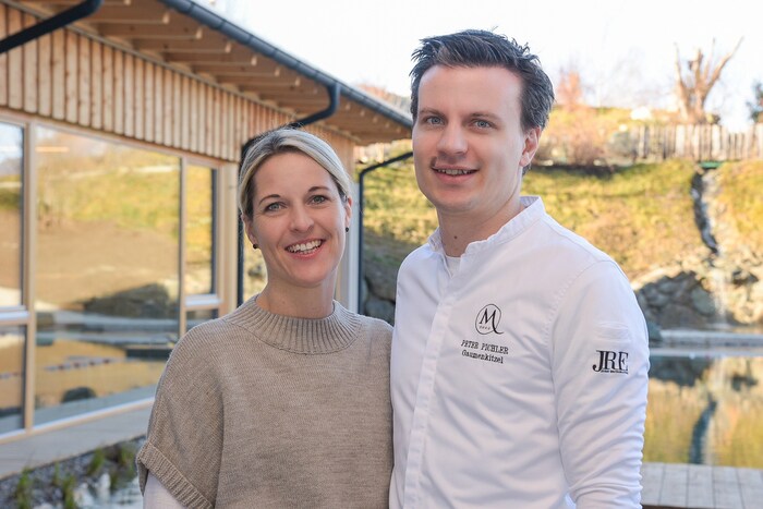 Seit der Schulzeit ein Paar: Nina und Peter Pichler verbindet die Liebe zur Hotelerie und zur ...
