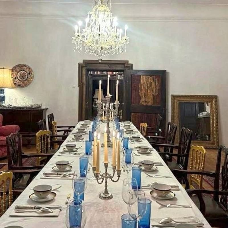 Dining in this magnificent dining room. (Bild: Schloss Grades)