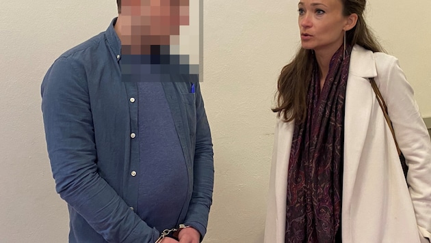 Der angeklagter Pole wurde beim Prozess am Freitag von Rechtsanwältin Christina Lindner (Bild ganz links) vertreten. (Bild: Dorn Chantall/Dorn, Krone KREATIV)