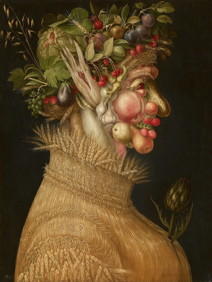Bald im Scheinwerferlicht: Sommer von Giuseppe Arcimboldo, 1563 datiert.