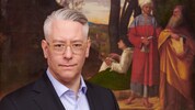 Der neue Direktor Jonathan Fine wünscht sich drei programmatische Säulen fürs KHM und posiert ...