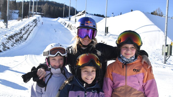 Für Foto- oder Autogrammwünsche von Kindern nimmt sich Anna sehr gerne Zeit.