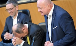 Kehrtwende von Christian Stocker (r.) gegenüber Herbert Kickl (l.) war Funktionären zu viel