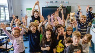 Die Kinder, hier Schülerinnen und Schüler der Wiener Volksschule in der Prandgaugasse, lieben das Projekt. (Bild: Urbantschitsch Mario)