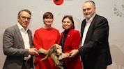 15 Jahre St. Martins Therme &amp; Lodge (v.l.n.r.) Klaus Hofmann, Managing Director der VAMED ...