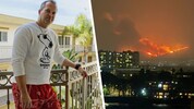 Markus Illko befindet sich in unmittelbarer Nähe der Flammen-Hölle