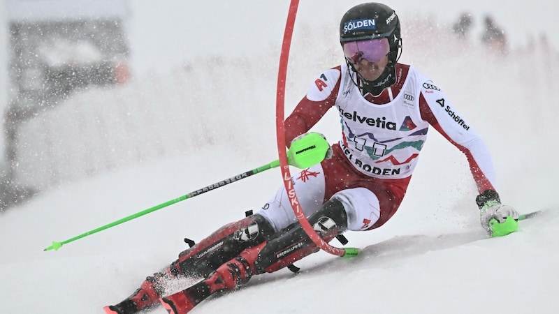 Fabio Gstrein (Bild: AFP/APA/FABRICE COFFRINI)