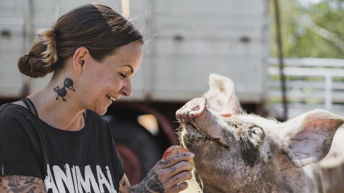 Sandy Peng sieht nicht ein, warum Tiere für das Wohl der Menschen leiden sollten. Vor allem ...
