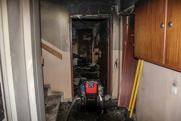 Durch die Intensität des Brandes wurden mehrere Wohnungen unbewohnbar. Die Gemeinde Maria ...