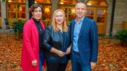 Das bisherige Führungstrio aus Bettina Brandauer, Barbara Thöny und Peter Eder.