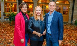 Das bisherige Führungstrio aus Bettina Brandauer, Barbara Thöny und Peter Eder.