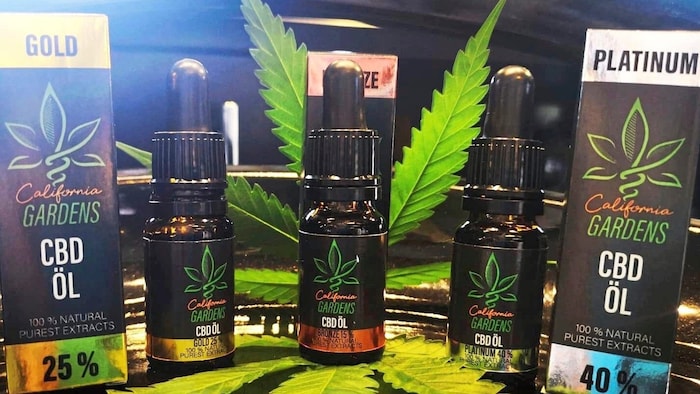 CBD-Öle und Harze gehen gut.