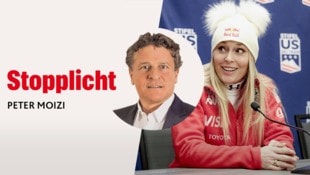 „Krone“ -Sportchef Peter Moizi über das Comeback-Wunder Lindsey-Vonn … (Bild: Krone KREATIV)