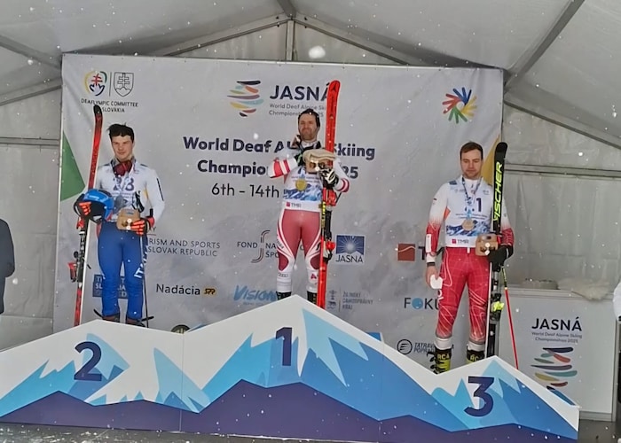 Christoph Lebelhuber stood at the top of the podium for the first time.