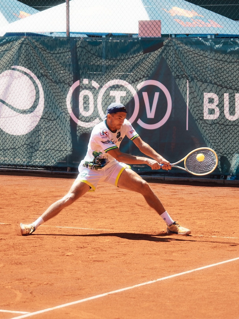 Jakob Schnaitter won all 14 matches in the Tennis Bundesliga in 2024. (Bild: STC/Max Ilic)