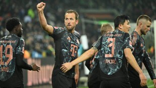 Dank Harry Kane starten die Bayern erfolgreich in die Frühjahrssaison von Deutschlands ...
