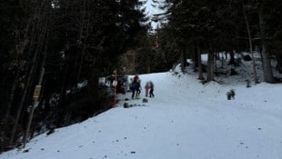 Unterhalb der Bichlalm in Kitzbühel kam es zu dem fatalen Unfall. (Bild: ZOOM Tirol/Krone KREATIV)