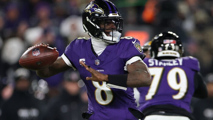 Ravens-Quarterback Lamar Jackson.