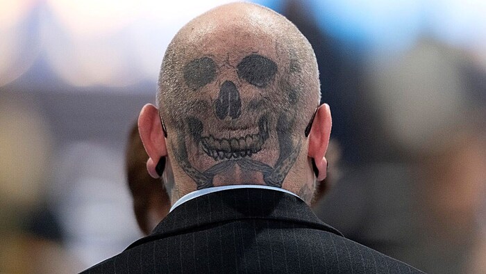 A participant at the AfD federal party conference