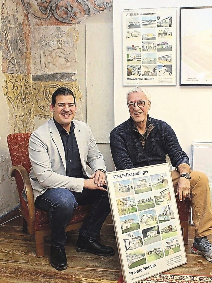The young town chief Dominic Litzka and star architect Manfred Staudinger are developing ...