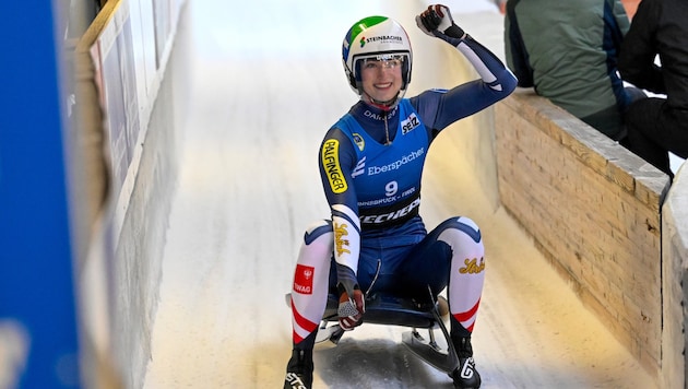 Madeleine Egle is now the overall World Cup leader. (Bild: GEPA/GEPA pictures)