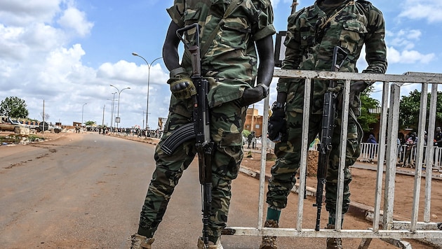 Nigerien soldiers (symbolic image) (Bild: APA/AFP)