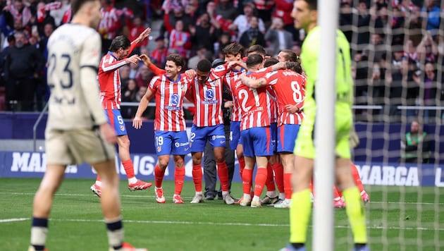 Atletico bezwang Osasuna mit 1:0. (Bild: AFP/APA/Thomas COEX)