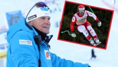 ÖSV-Alpinchef Herbert Mandl stellt sich auf spannende WM-Nominierungen ein, Vincent Kriechmayr (kleines Bild) ist freilich ein Fix-Starter … (Bild: GEPA)