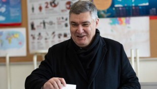 Präsidentenwahl in Kroatien: Präsident Zoran Milanović verteidigt sein Amt