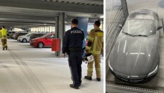 Die unbekannten Vandalen nebelten erneut mehrere Autos ein und verursachten so vermutlich großen ...