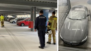 Die unbekannten Vandalen nebelten erneut mehrere Autos ein und verursachten so vermutlich großen Sachschaden. (Bild: ZOOM Tirol)