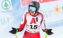 Erstmals in diesem Winter hatte Stephanie Venier beim Heimrennen in St. Anton Grund zum Jubeln: ...