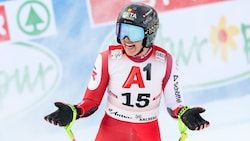 Erstmals in diesem Winter hatte Stephanie Venier beim Heimrennen in St. Anton Grund zum Jubeln: Das Stockerl-Dutzend ist nun voll. (Bild: GEPA/GEPA pictures)