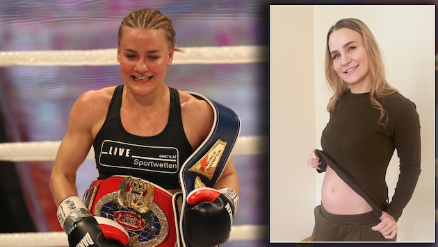 Great news about Nicole Wesner: the seven-time world boxing champion is pregnant. (Bild: GEPA/GEPA pictures, z.V.g.)