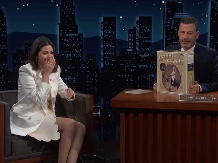 Ganz in Weiß bei Jimmy Kimmel