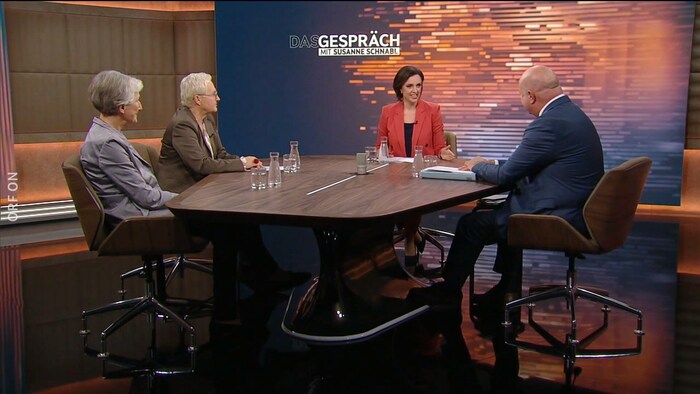 Zum Auftakt des neuen ORF-Polittalks lud Susanne Schnabl drei Gäste in die Sendung.