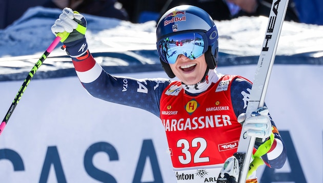 Lindsey Vonn hat ein bärenstarkes Wochenende hinter sich. (Bild: GEPA/GEPA pictures)