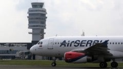 Schauplatz: der Flughafen Nikola Tesla in Belgrad (Bild: EPA/EPA-EFE)