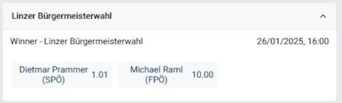 If anyone wants to bet on it: Bet-at-home sees Dietmar Prammer as the winner of the run-off.