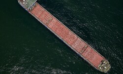 Archivbild aus dem Jahr 2022: Ein russisches Frachtschiff im Schwarzen Meer