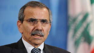 Der neue  libanesische Regierungschef Nawaf Salam